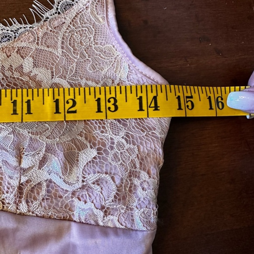 Miss Guided Dust Pink Lace body suit 4 - Picture 9 of 14